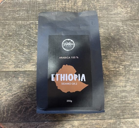 Ethiopia - pražená káva
