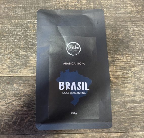 Brasil - pražená káva