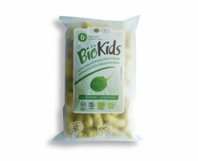Kukuričné chrumky so špenátom BioKids